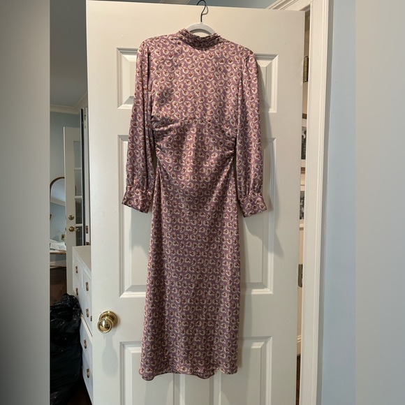NWT Zara lavender floral dress - Picture 1 of 2